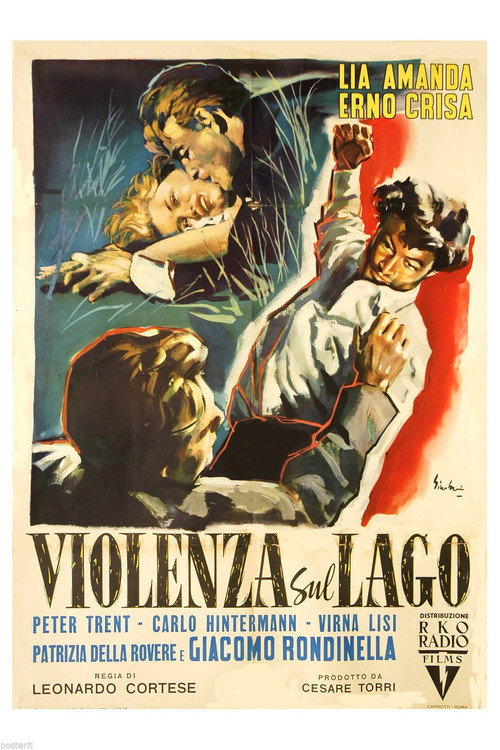 Movie poster for Violenza sul lago (1954)