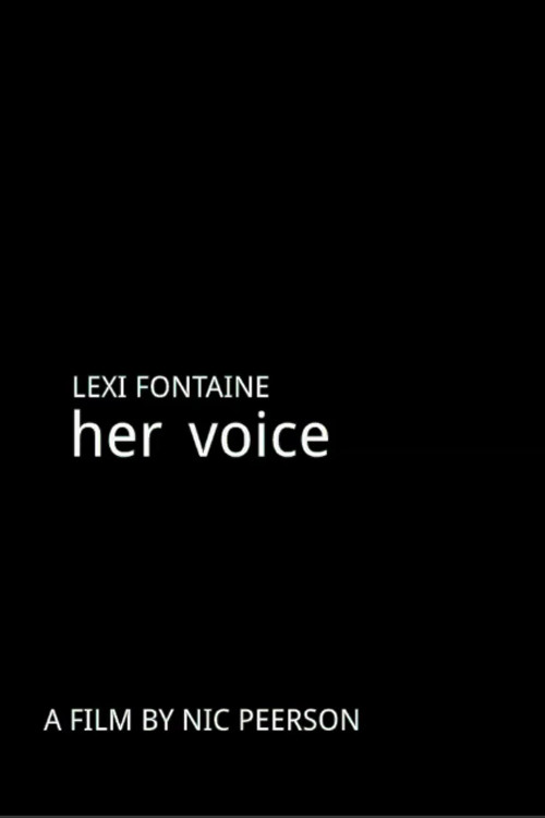Movie poster for Her Voice (2020)