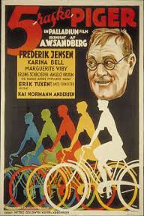 Movie poster for Fem raske piger (1933)