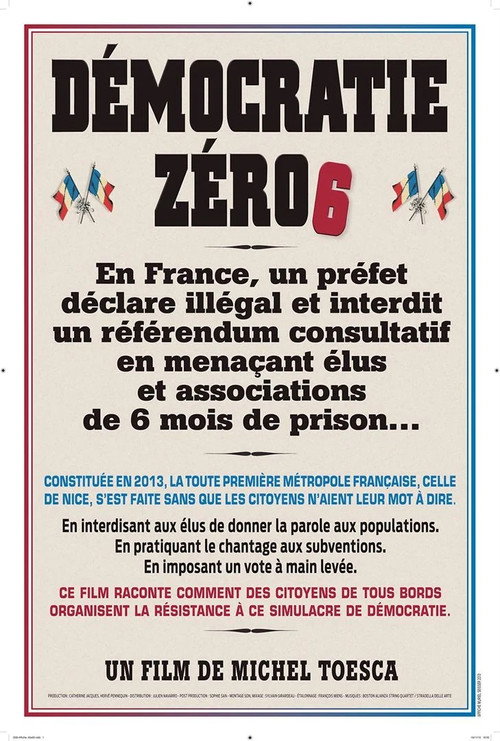 Movie poster for Démocratie Zéro6 (2014)