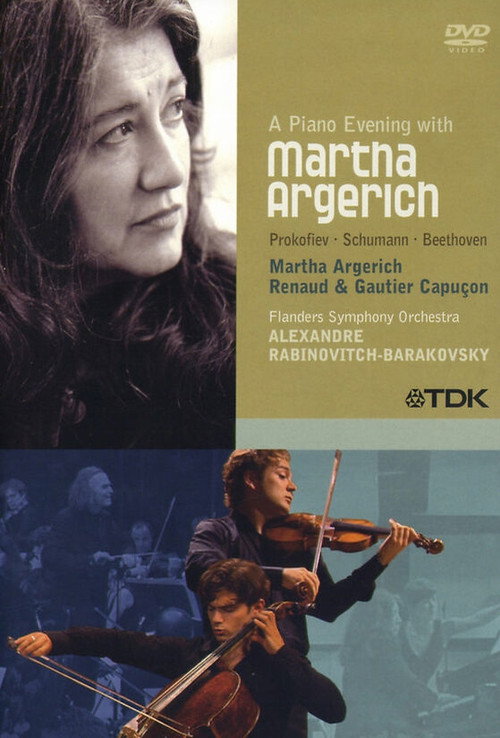 Movie poster for A Piano Evening with Martha Argerich (2005)