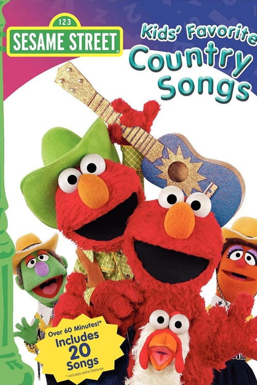 Movie poster for Sesame Street: Kids' Favorite Country Songs (2007)