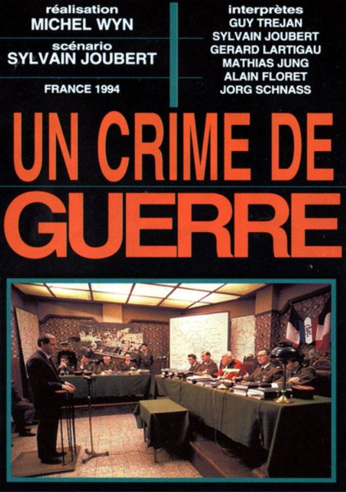 Movie poster for Un crime de guerre (1994)