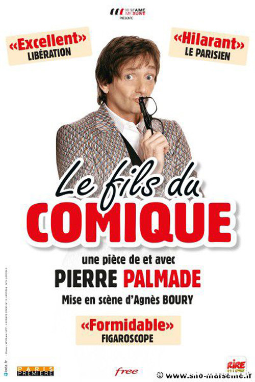 Movie poster for Le fils du comique (2015)
