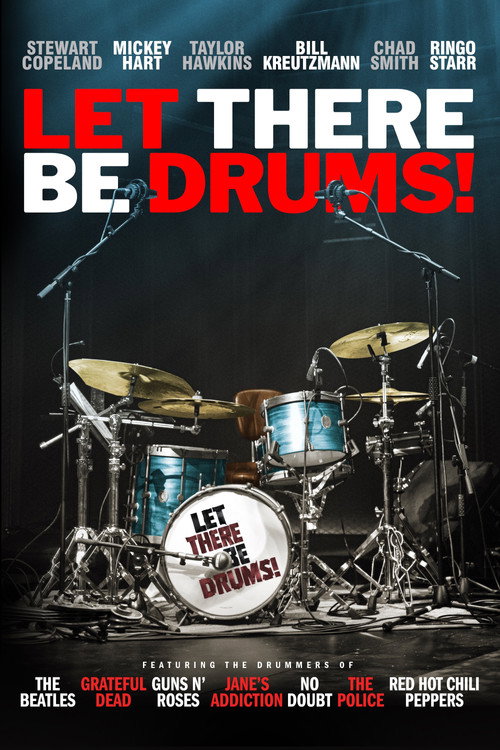 Movie poster for Let There Be Drums! (2022)