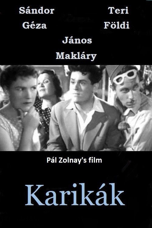 Movie poster for Karikák (1956)