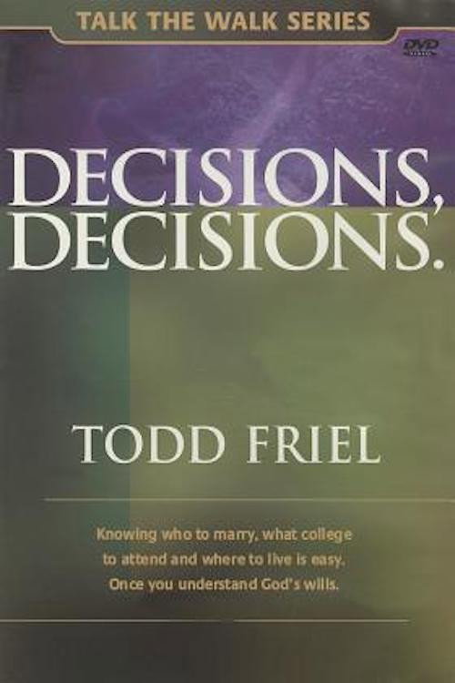 Movie poster for Decisions, Decisions (2008)