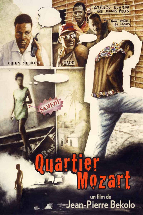Movie poster for Quartier Mozart (1992)