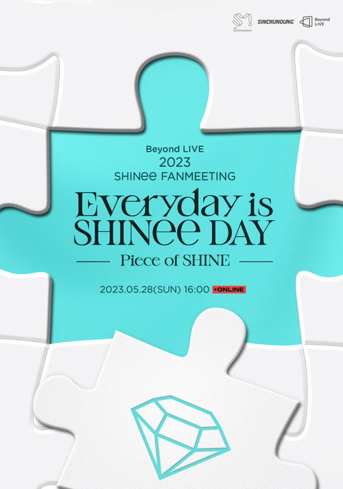 Movie poster for 2023 SHINee FANMEETING ‘Everyday is SHINee DAY’ : [Piece of SHINE] (2023)