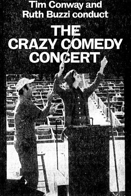 Movie poster for The Crazy Comedy Concert (1974)