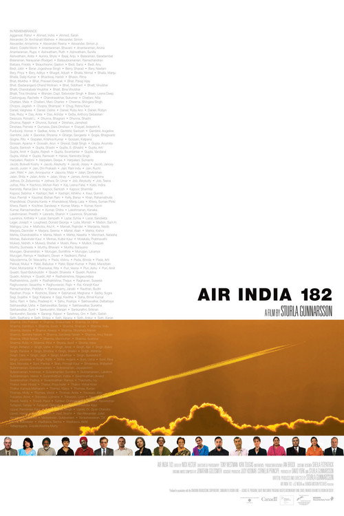 Movie poster for Air India 182 (2008)
