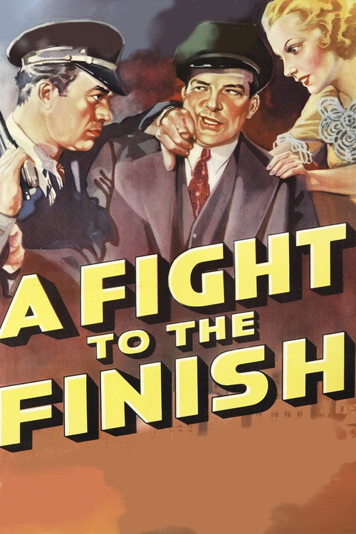 Movie poster for A Fight to the Finish (1937)