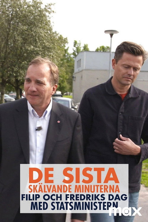 Movie poster for De sista skälvande minuterna - Filip & Fredriks dag med statsministern (2018)
