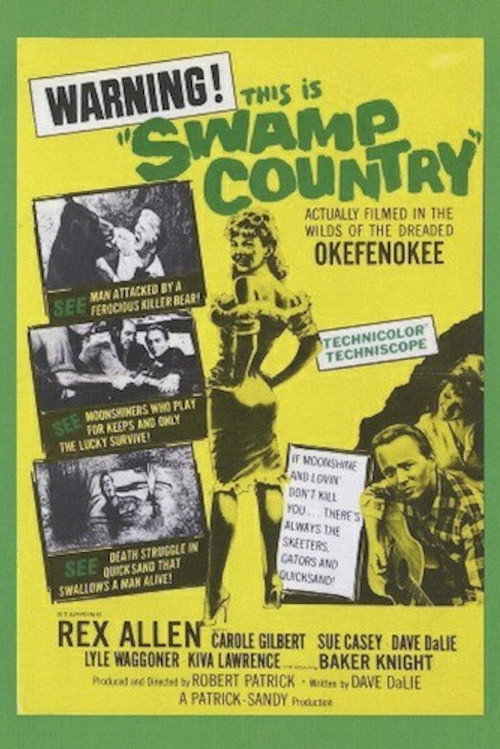 Movie poster for Swamp Country (1966)