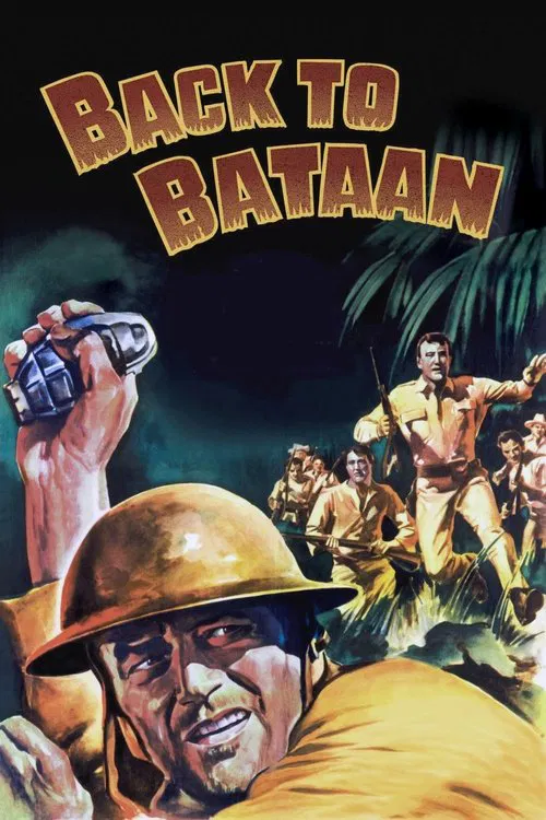 Movie poster for Back to Bataan (1945)
