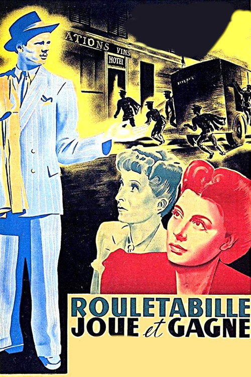 Movie poster for Rouletabille joue et gagne (1947)