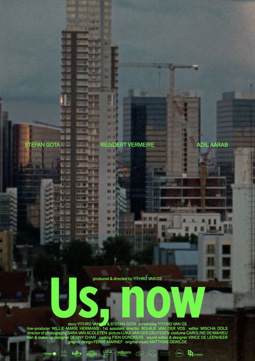 Movie poster for Us, now