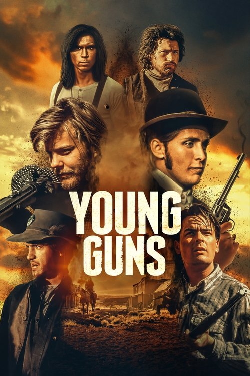 Movie poster for Young Guns (1988)