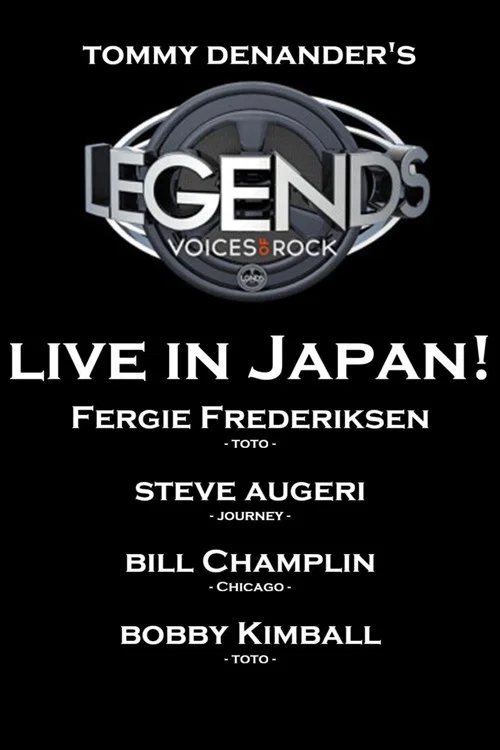 Movie poster for Legends Of Rock: Live In Osaka, Japan (2024)