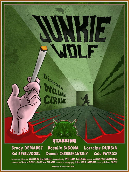 Movie poster for Junkie Wolf