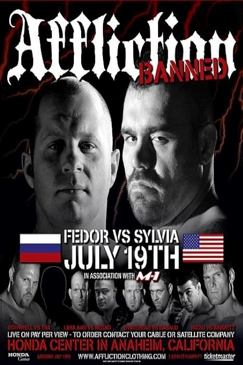 Movie poster for Affliction: Banned (2008)