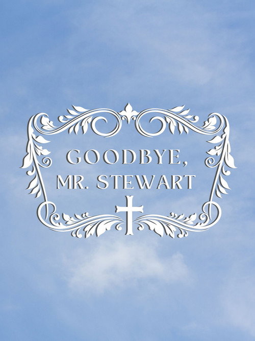 Movie poster for Goodbye, Mr. Stewart (2025)