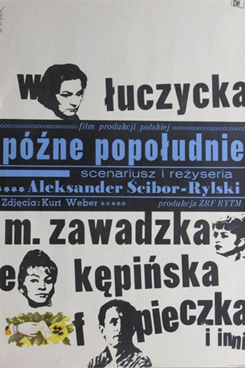 Movie poster for Late Afternoon (1965)