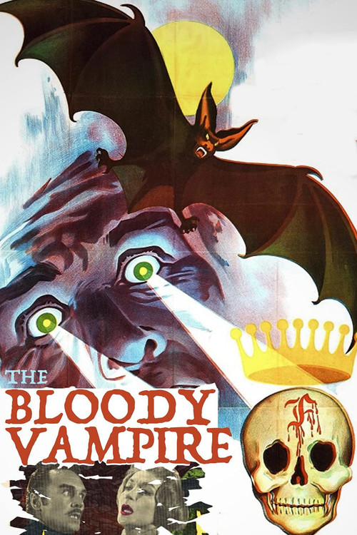 Movie poster for The Bloody Vampire (1962)