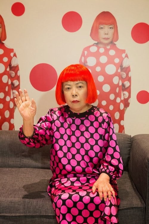 Movie poster for The Inexhaustible Creations of Yayoi Kusama (2017)
