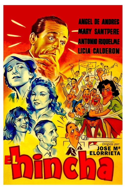 Movie poster for El hincha (1958)