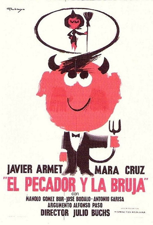 Movie poster for El pecador y la bruja (1964)