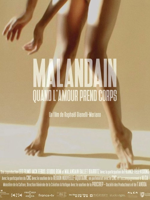 Movie poster for Malandain, quand l'amour prend corps (2026)