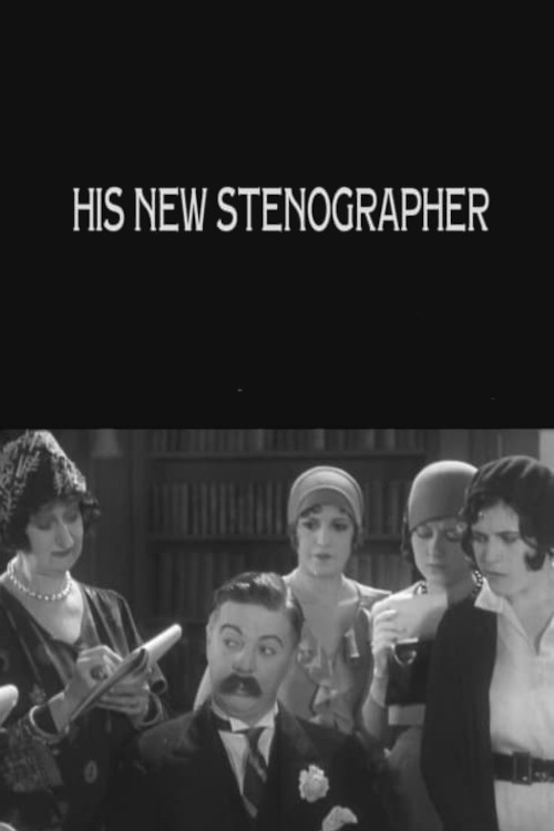 Movie poster for His New Stenographer (1928)