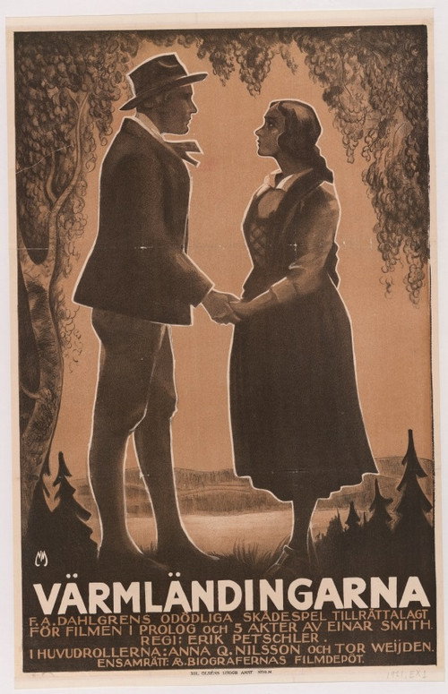 Movie poster for The People of Värmland (1921)