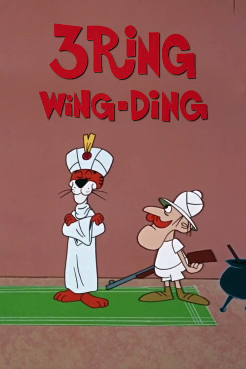 Movie poster for 3 Ring Wing-Ding (1968)