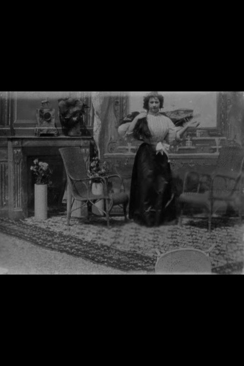 Movie poster for A Victorian Lady in Her Boudoir (1896)