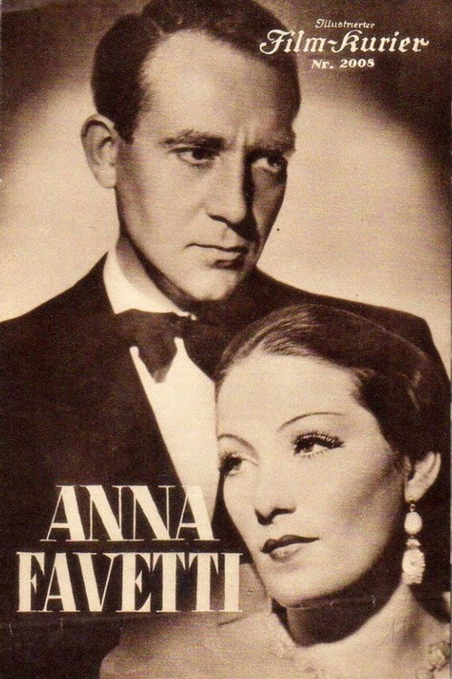 Movie poster for Anna Favetti (1938)