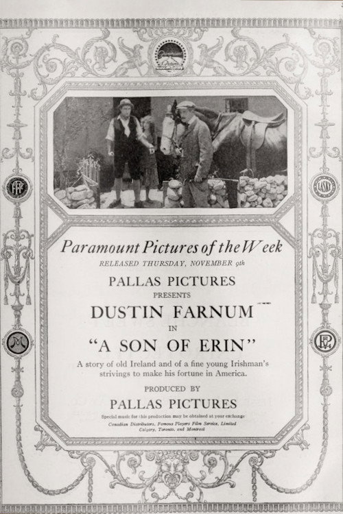 Movie poster for A Son of Erin (1916)