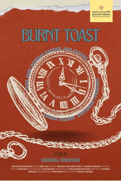 Movie poster for burnt toast (2024)