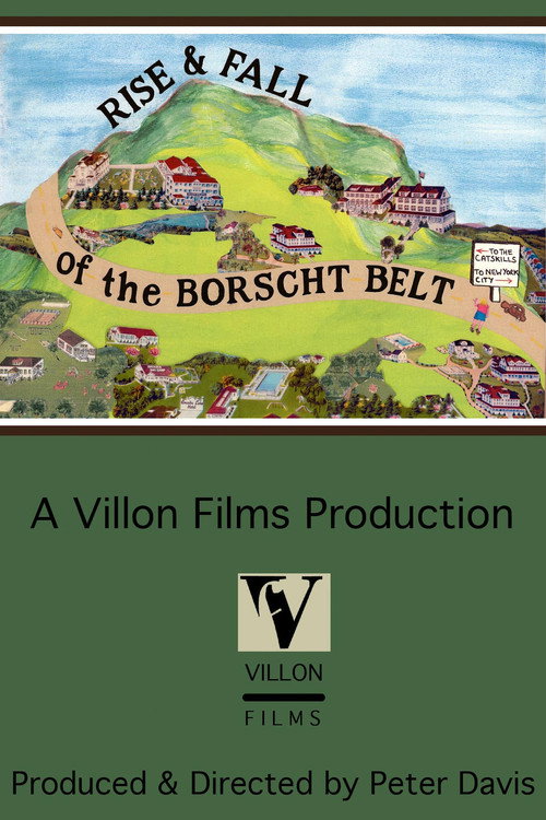 Movie poster for Rise and Fall of the Borscht Belt (1986)