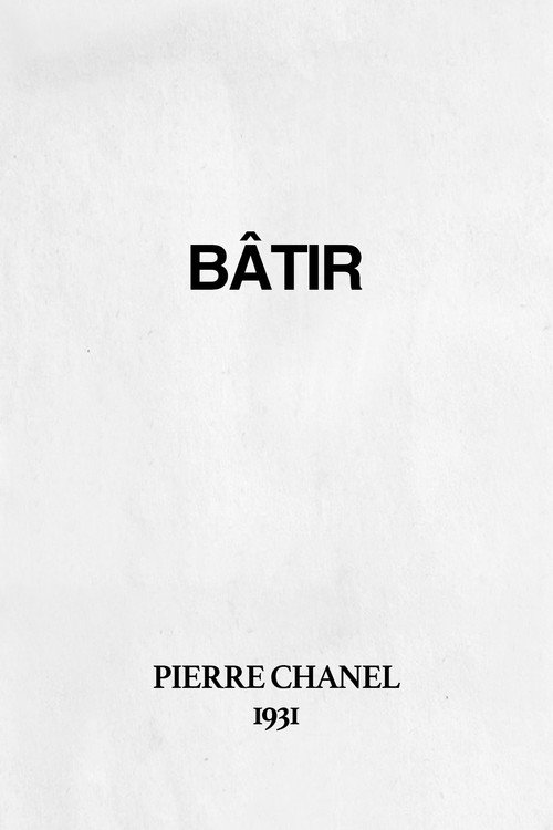 Movie poster for Bâtir (1931)