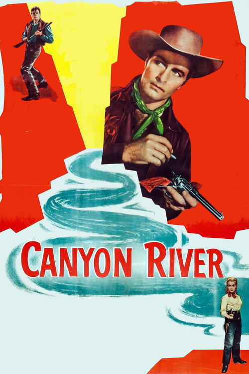 Movie poster for Canyon River (1956)