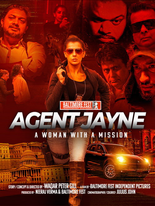 Movie poster for Agent Jayne: A Woman with a Mission (2024)