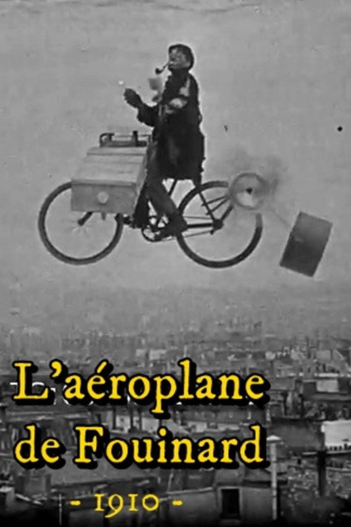 Movie poster for L'aéroplane de Fouinard (1910)