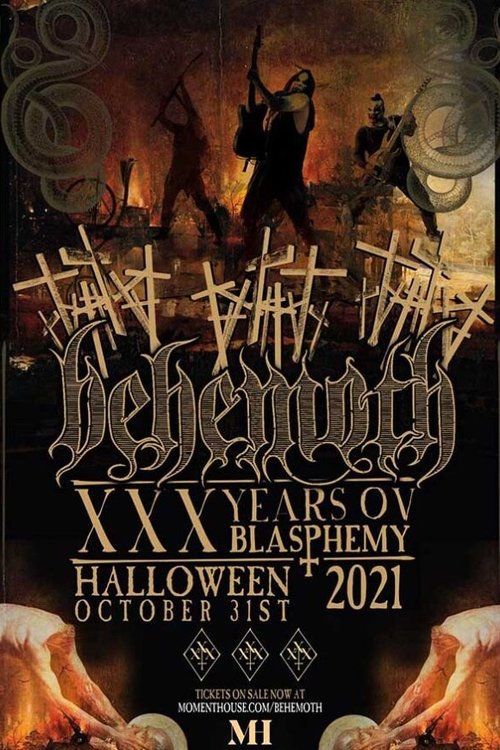 Movie poster for Behemoth - XXX Years Ov Blasphemy (2021)