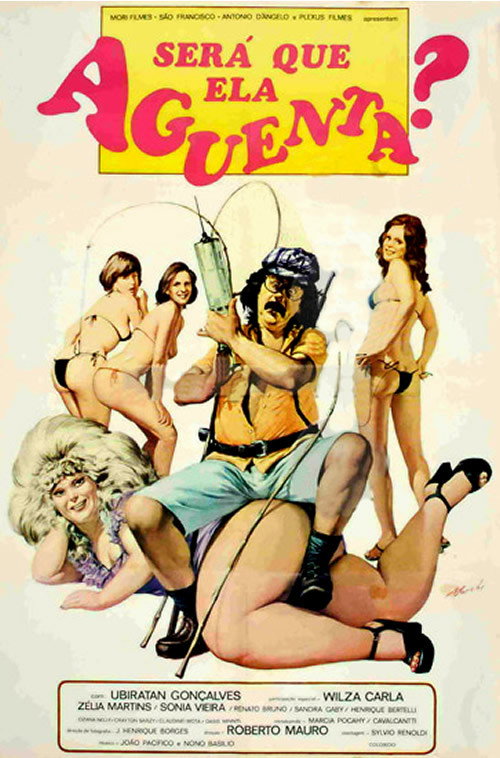 Movie poster for Será Que Ela Aguenta? (1977)