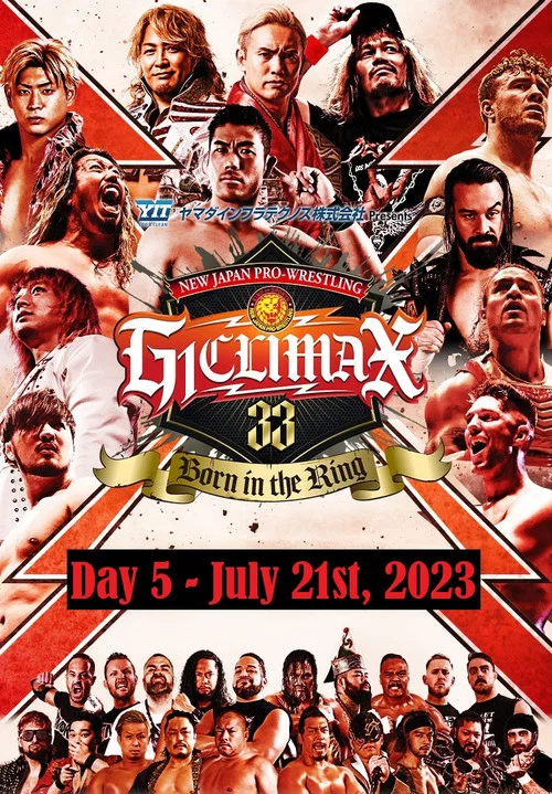 Movie poster for NJPW G1 Climax 33: Day 5 (2023)