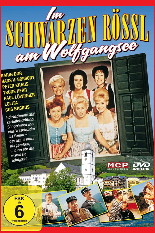 Movie poster for Im schwarzen Rössl (1961)