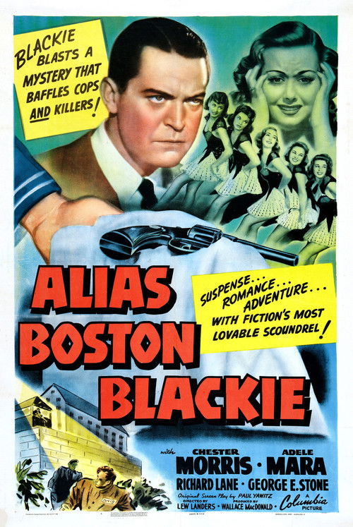Movie poster for Alias Boston Blackie (1942)