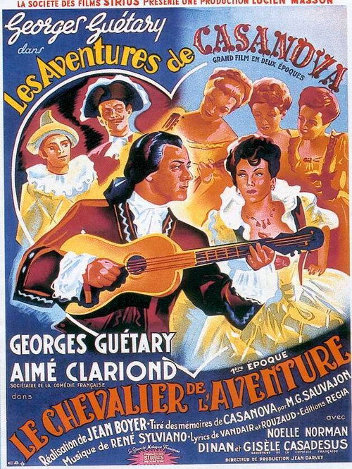Movie poster for Loves of Casanova (1947)